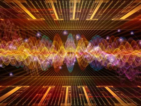 Advance of Oscillation 스톡 일러스트