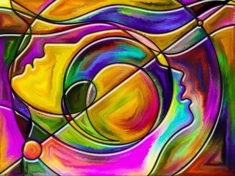 Advance of Perception Stockillustratie