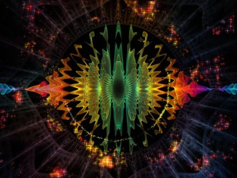 Advance of Radial Oscillation Illustrazione stock
