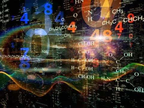 Advance of Science Stock Illustration