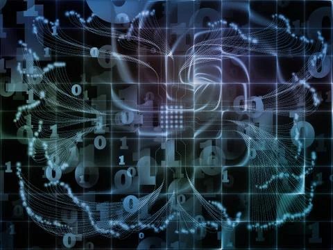 Advance of Technology Links Illustrazione stock