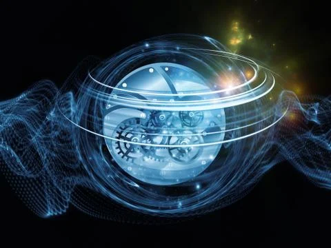 Advance of Time 스톡 일러스트