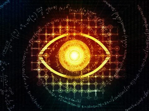Advance of Visual Information 스톡 일러스트