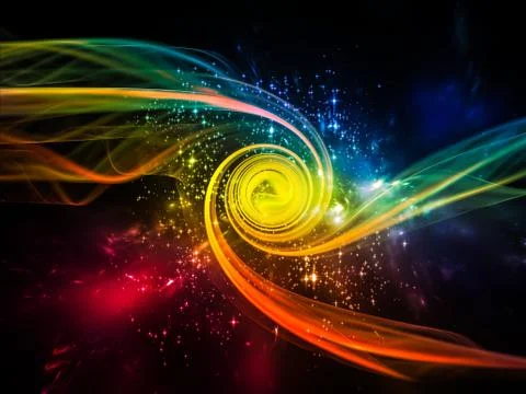 Advance of Vortex Stock Illustration