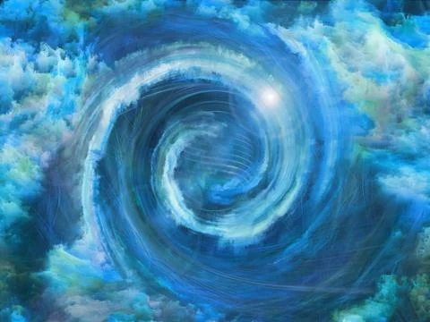 Advance of Vortex Stock Illustration