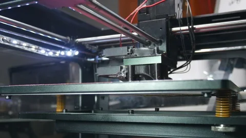 Advanced 3D Printing Technologies for 3d printers Stock Footage 89144768