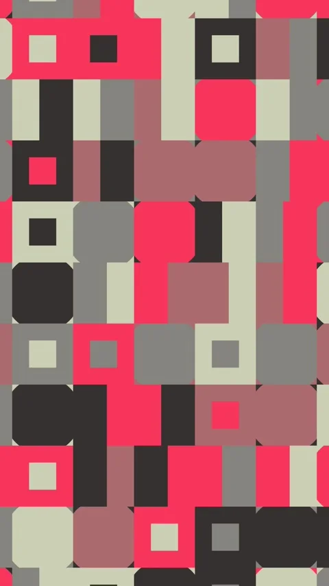 Advanced Algorithmic Surface Movement with Structural Repetitive Geometry Stock Footage 329587541