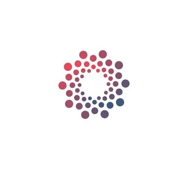 Advanced analysis big dat base symbol. Development of artificial intelligence Stock Illustration