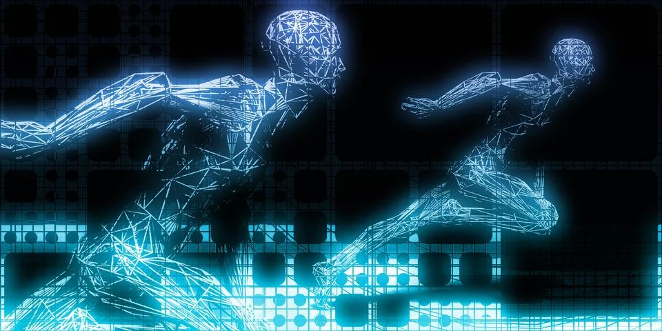 Advanced Analytics Illustrazione stock