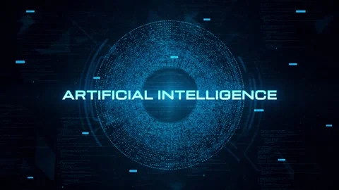Advanced Artificial Intelligence Technology for Data Analysis Stock Footage 314504744