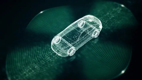 Advanced autonomous vehicle Stock Footage 270532597