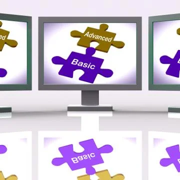 Advanced Basic Puzzle Means Programme Features And Costs Иллюстрация
