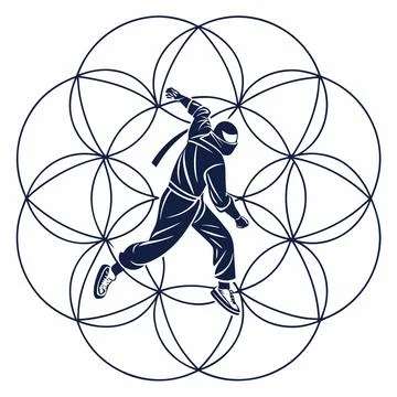 Advanced Conceptual Modern Dynamic Stock Illustration