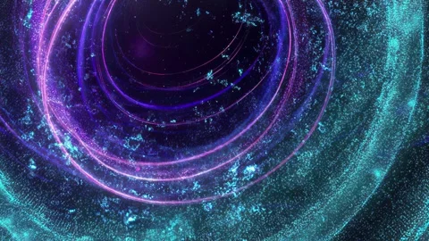 Advanced cyberpunk layout for cinematic tech themes Stock Footage 309546069