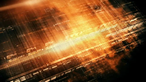 Advanced Data Matrix Simulation Background Vídeos de archivo 249921747