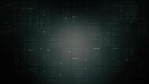 Advanced Data Matrix Simulation Background Stock Illustration