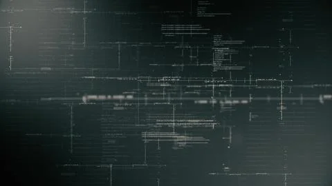 Advanced Data Matrix Simulation Background Stock Illustration
