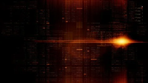 Advanced Data Matrix Simulation Background Stock Illustration