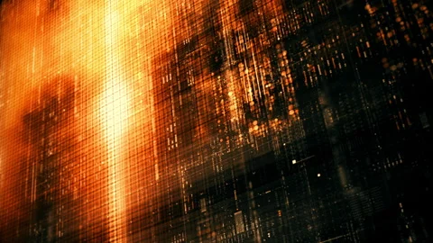 Advanced Data Matrix Simulation Vertical Background 動画素材 251422016