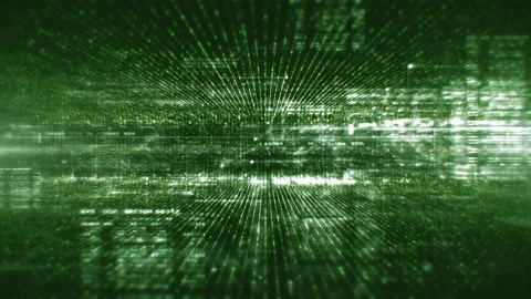 Advanced Data Matrix Web3 Simulation Head Up Display 스톡 동영상 236812518