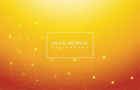 Advanced Digital Network Connection Internet Computer Technology Background Stock Illustration