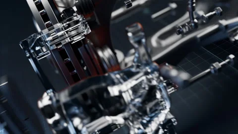 Advanced Engineering Precision Car Braking Component Stock Footage 327912358