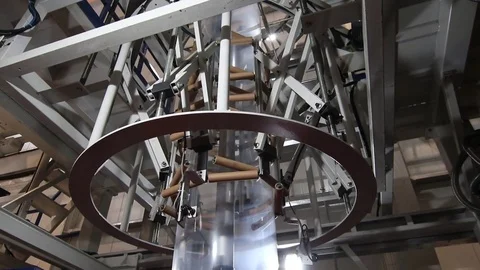 Advanced extruder in a plastic production line Vidéo 72672218