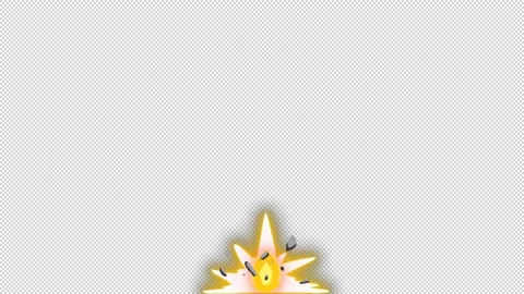 Advanced Fire Elements 01 Motion Graphics Stock Footage 242237956