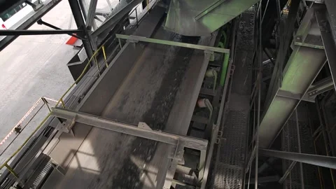An advanced Industrial Processing System with a highly efficient Conveyor Stock Footage 285871723