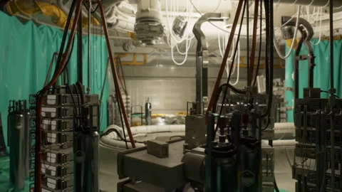 Advanced laboratory equipment in a high tech research facility interior 動画素材 309274110