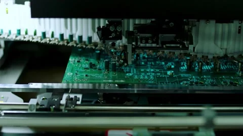 Advanced Lithography Machine in Fab 4K Video stock 340501998