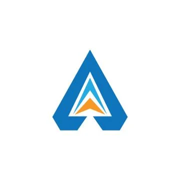 Advanced logo Stock Illustration