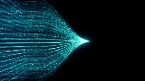 Advanced Machine Cognition and Deep Learning Cyber Intelligence Loop Stock Footage 335525272
