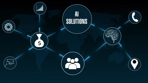 Advanced machine learning projects build sophisticated neural network data .. Stock Footage 340998963