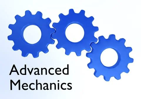 Advanced Mechanics concept Stock Illustration