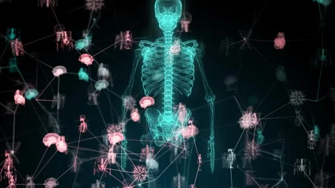 Advanced Medical Diagnostics uing Interactive Visualization with AI Stock Footage 271016701