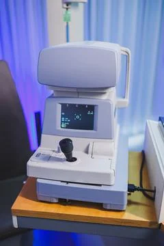 The Advanced Ophthalmic Imaging Device is designed for performing precise a.. Stock Photos