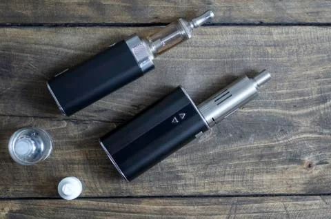 Advanced personal vaporizer or e-cigarette Stock Photos