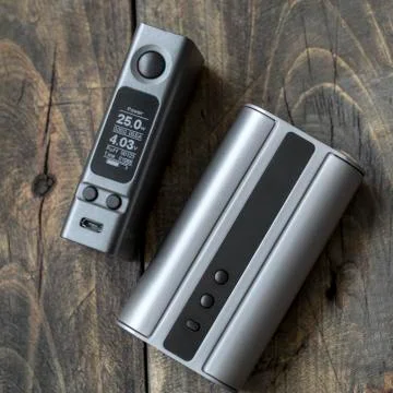 Advanced personal vaporizer or e-cigarette Stock Photos
