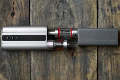Advanced personal vaporizer or e-cigarette Stock Photos