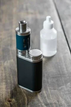 Advanced personal vaporizer or e-cigarette Stock Photos