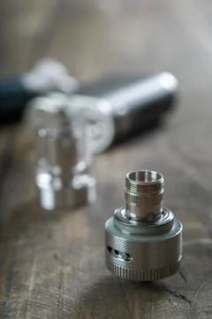 Advanced personal vaporizer or e-cigarette Foto stock