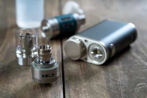 Advanced personal vaporizer or e-cigarette Foto stock