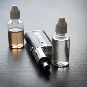 Advanced personal vaporizer or e-cigarette Stock Photos