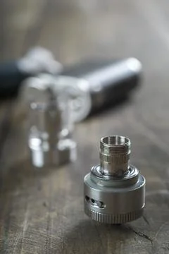 Advanced personal vaporizer or e-cigarette Stock Photos