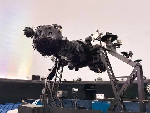 Advanced Planetarium Projector in Action Stock Photos