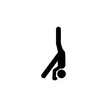 Advanced, pose icon. Element of yoga icons. Premium quality graphic design icon Stock Illustration