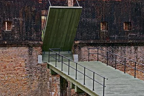 Advanced Redoubt Foto stock