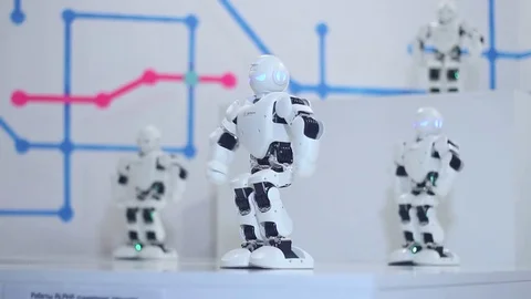 Advanced Robot Stock Footage 81787012