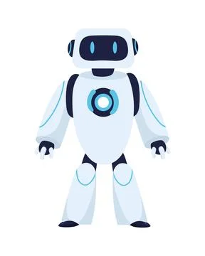 Advanced robotics automated Stock Illustration